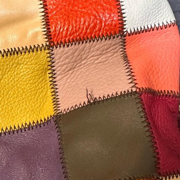 Vintage Stella Max Colorful Patchwork Shoulder Bag - Picture 3 of 3